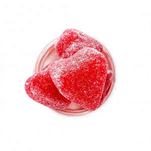 Cherry Gummy Hearts